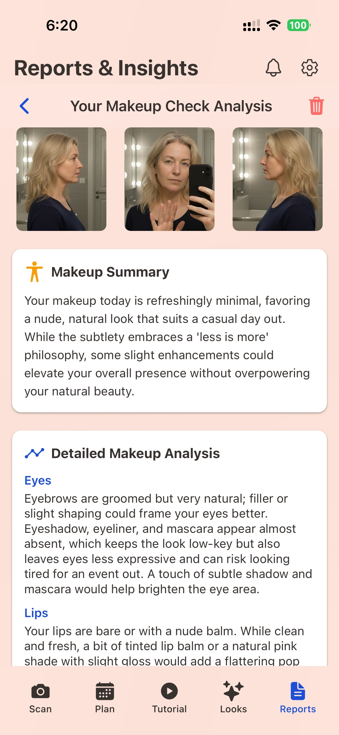 Makeup Analysis (Image)